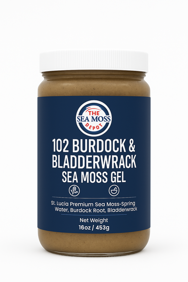 Bladderwrack & Burdock 102 Sea moss Gel 16oz