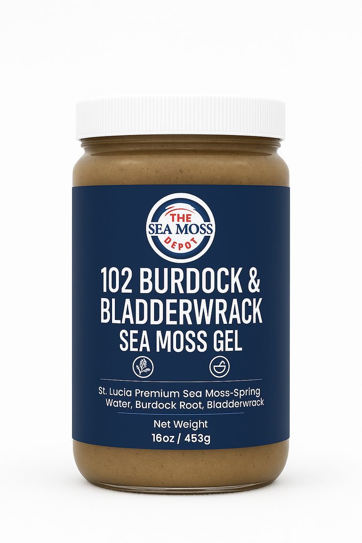 Bladderwrack & Burdock 102 Sea moss Gel 16oz