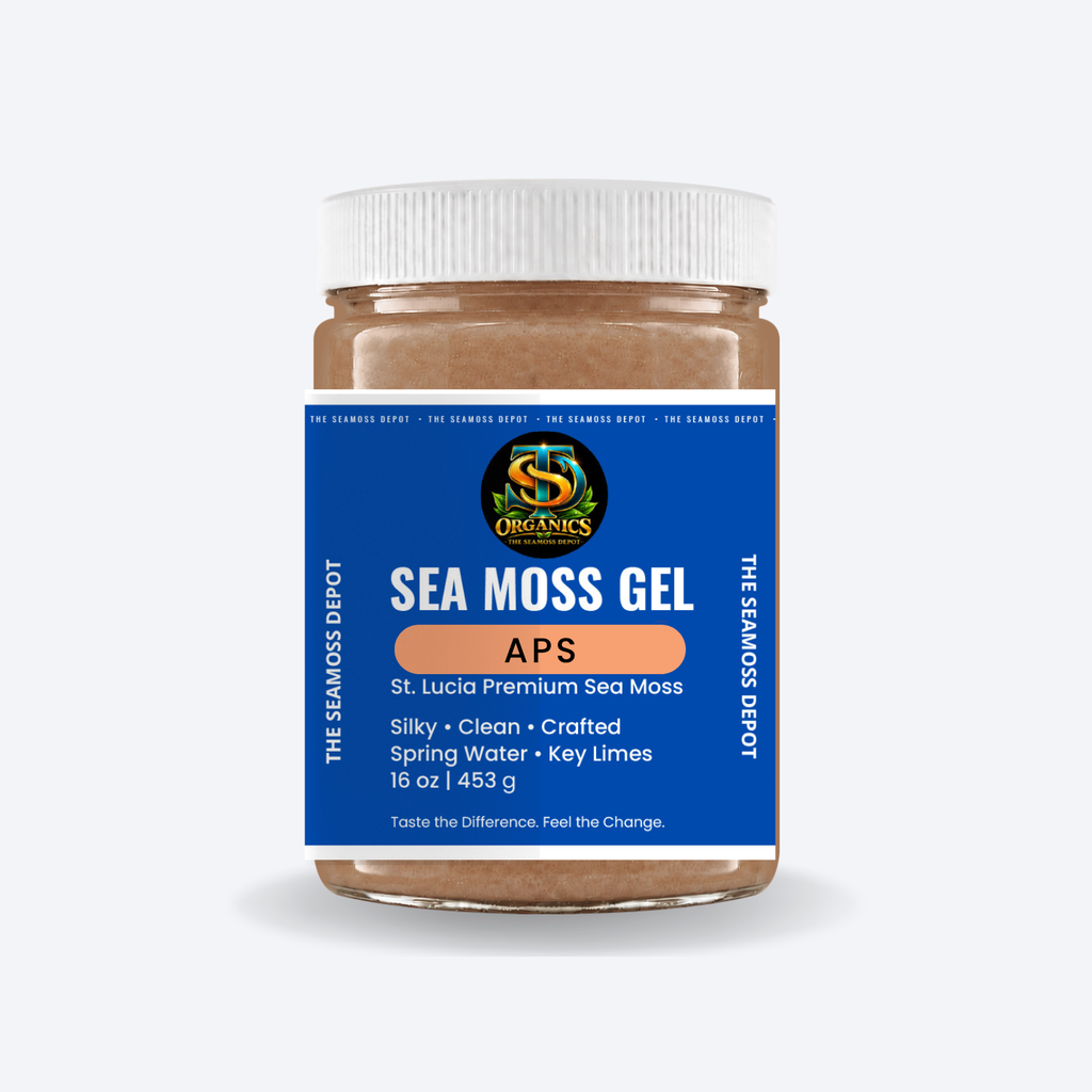 APS Apure Sensation Sea Moss Gel 16oz – THE SEAMOSS DEPOT