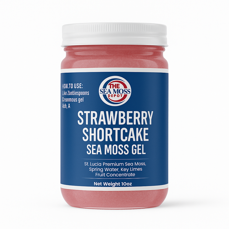 Strawberry Shortcake SEA MOSS Gel – 16oz