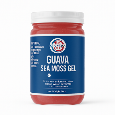 Guava Sea moss Gel 16oz