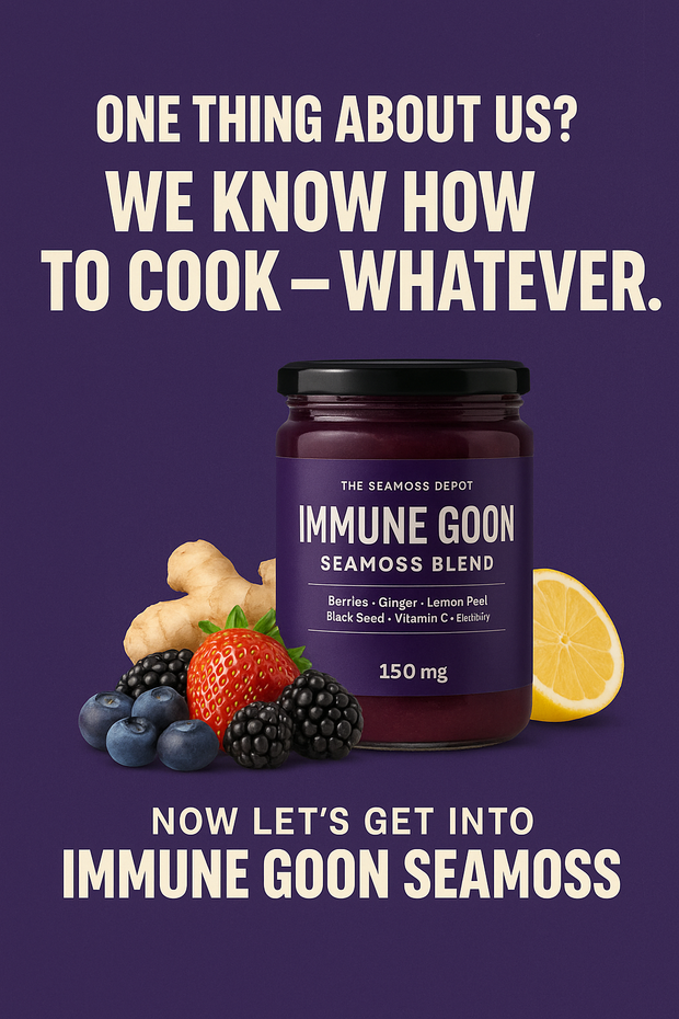IMMUNE GOON Sea moss gel 16oz