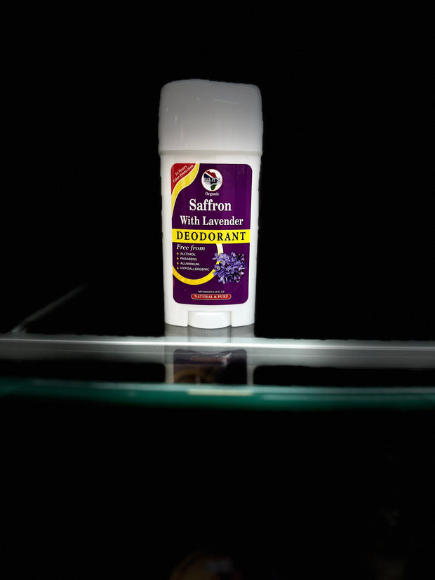 Golden Fusion: Saffron & Lavender Infused Deodorant