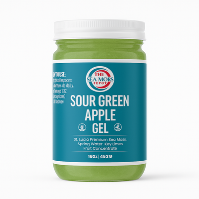 Sour Green Apple SEA MOSS Gel – 16oz