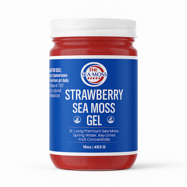Strawberry SEA MOSS Gel – 16oz